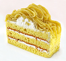 生菓子：和栗のショートケーキ